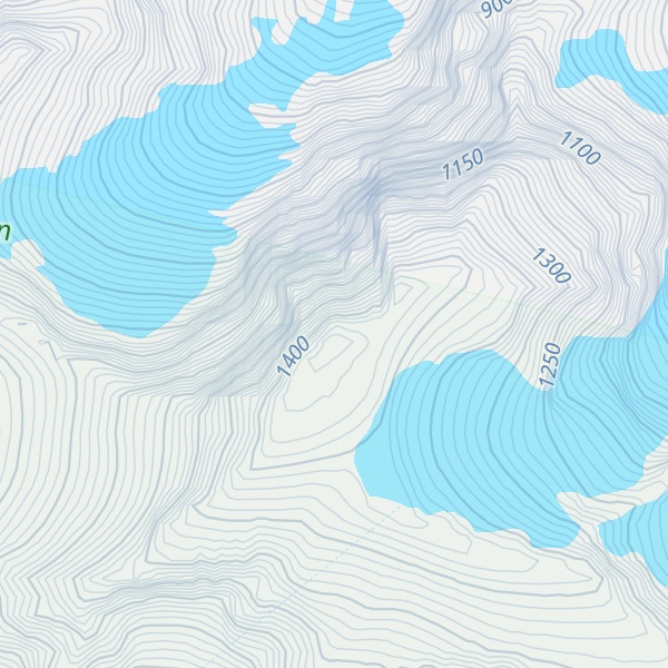 Map of Helgelandsbukken