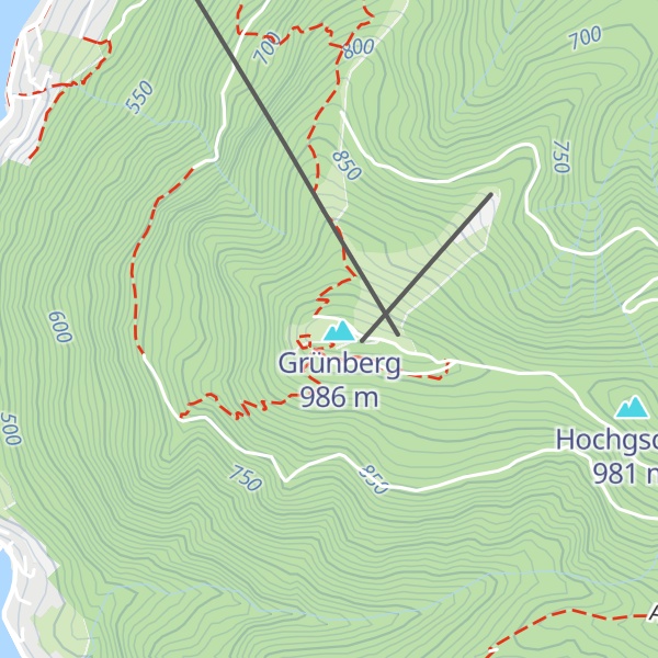 Map of Grünbergalm