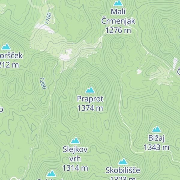 Map of Praprot