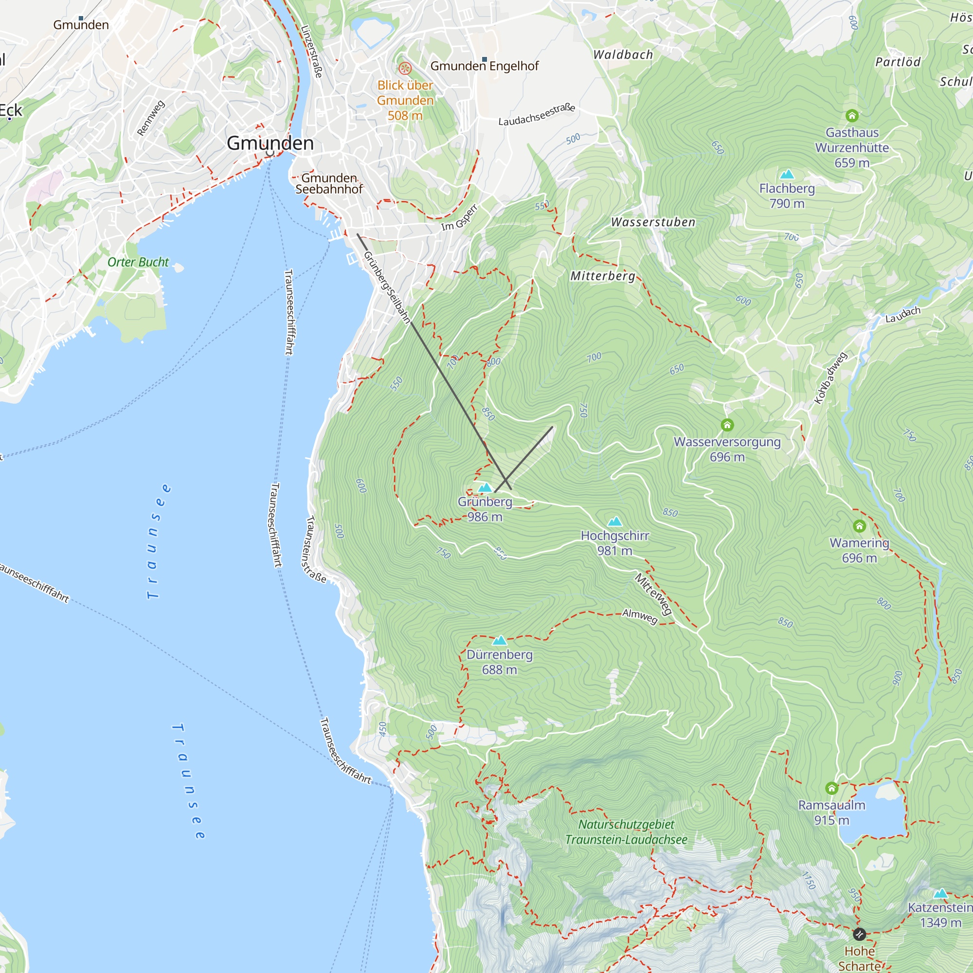 Sigi's Hütte map