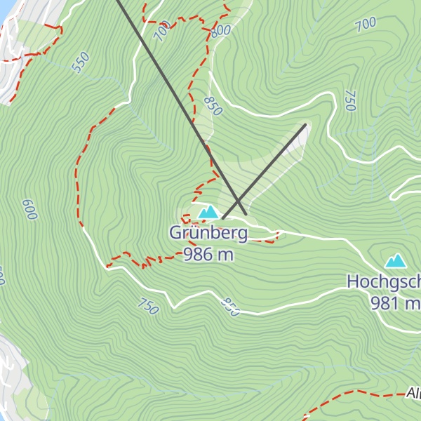 Map of Sigi's Hütte