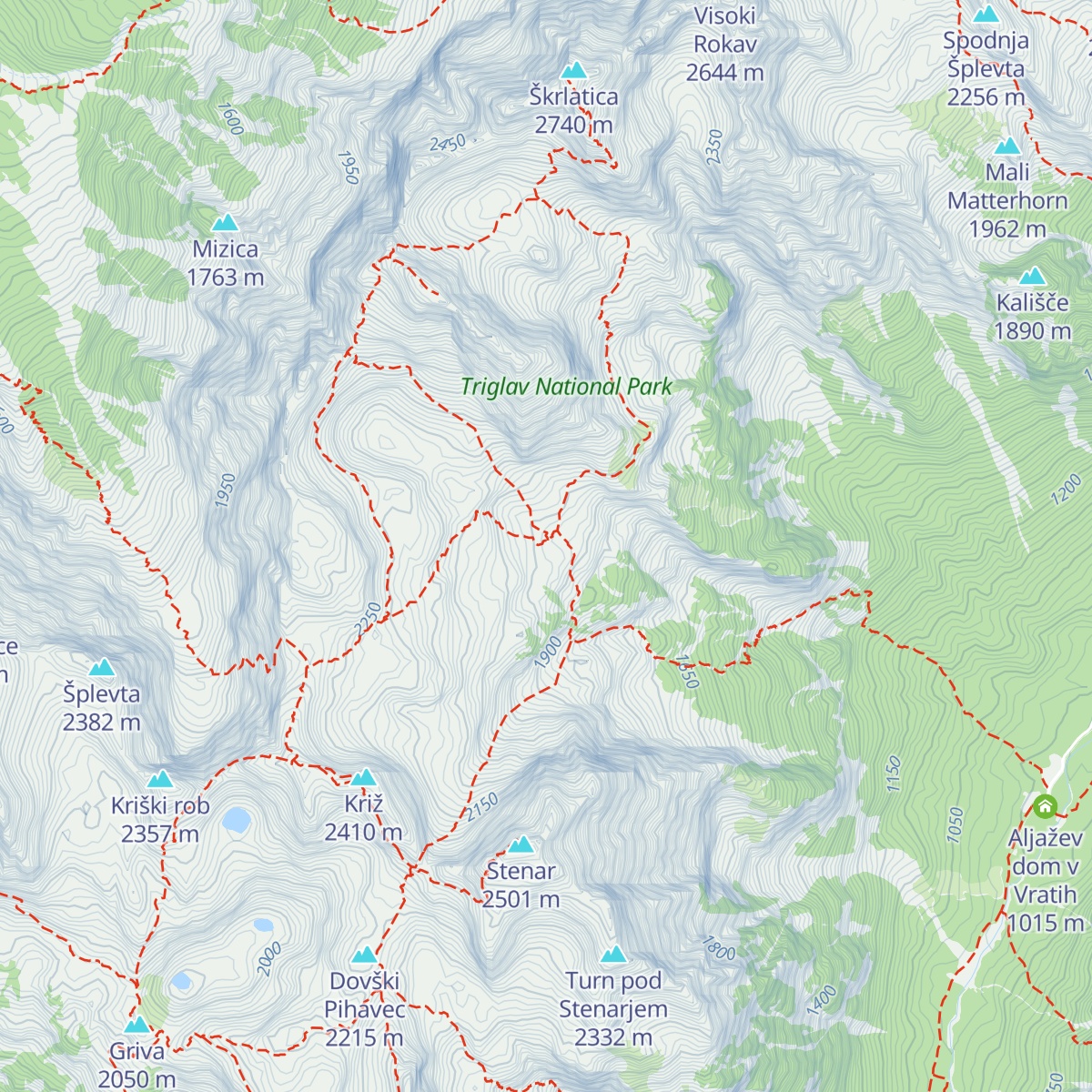 Bivak IV. Na rušju map
