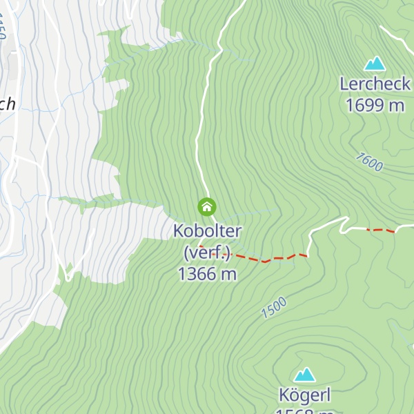 Map of Kobolter (verf.)