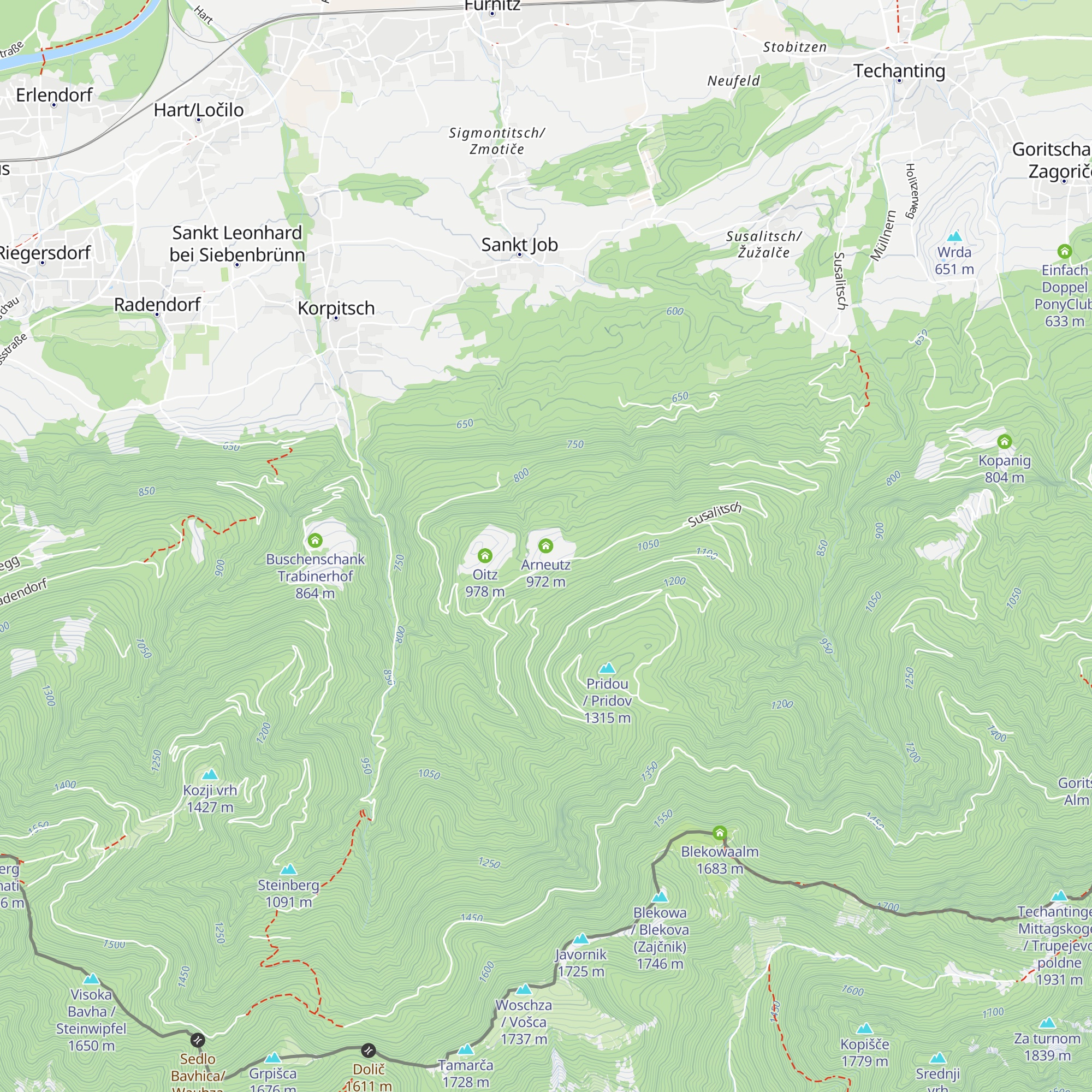 Arneutz map