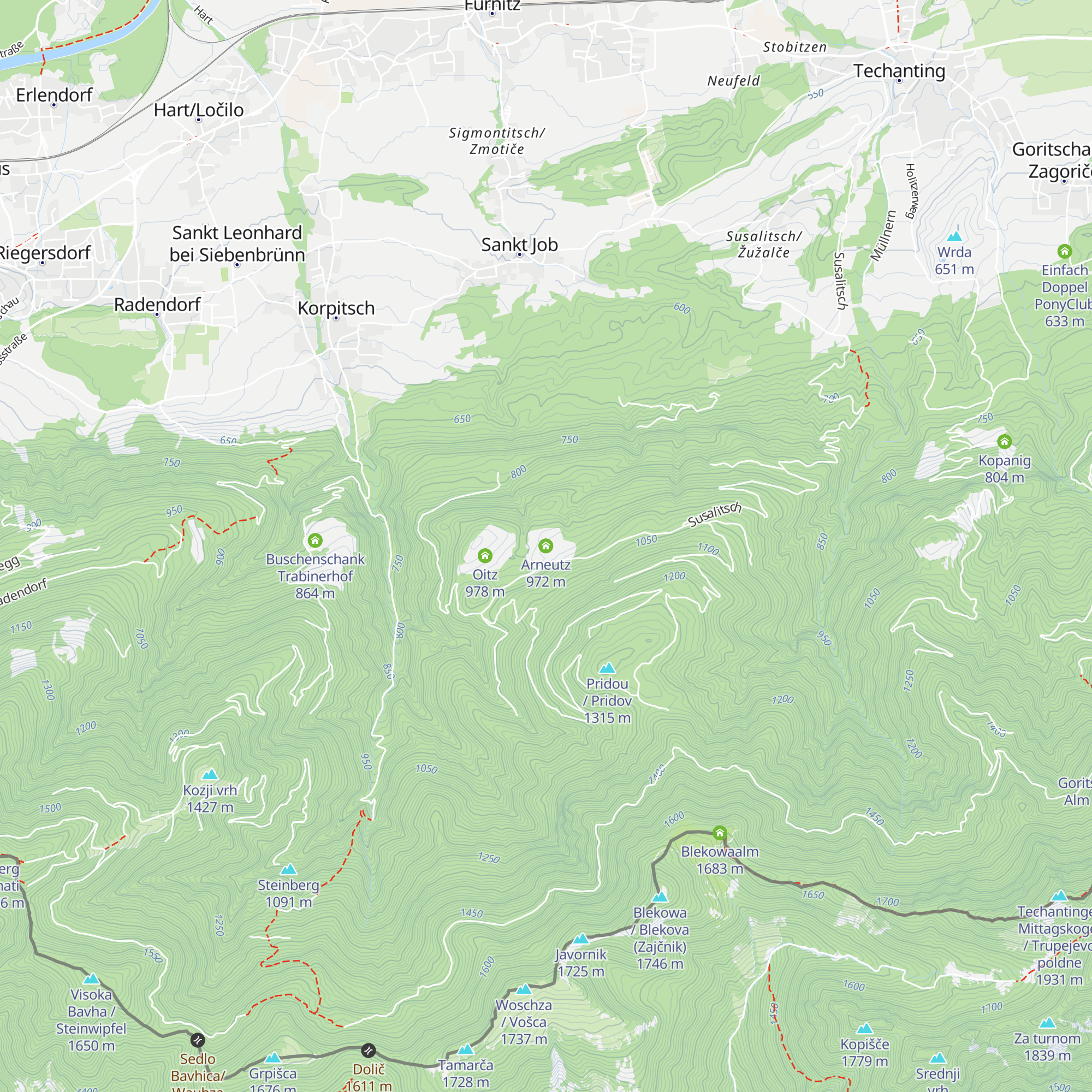 Arneutz map