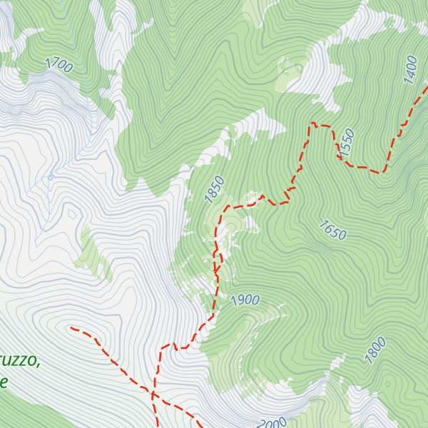 Map of Rifugio Stazzo Montagna Grande
