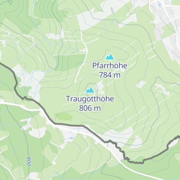 Map of Traugotthöhe