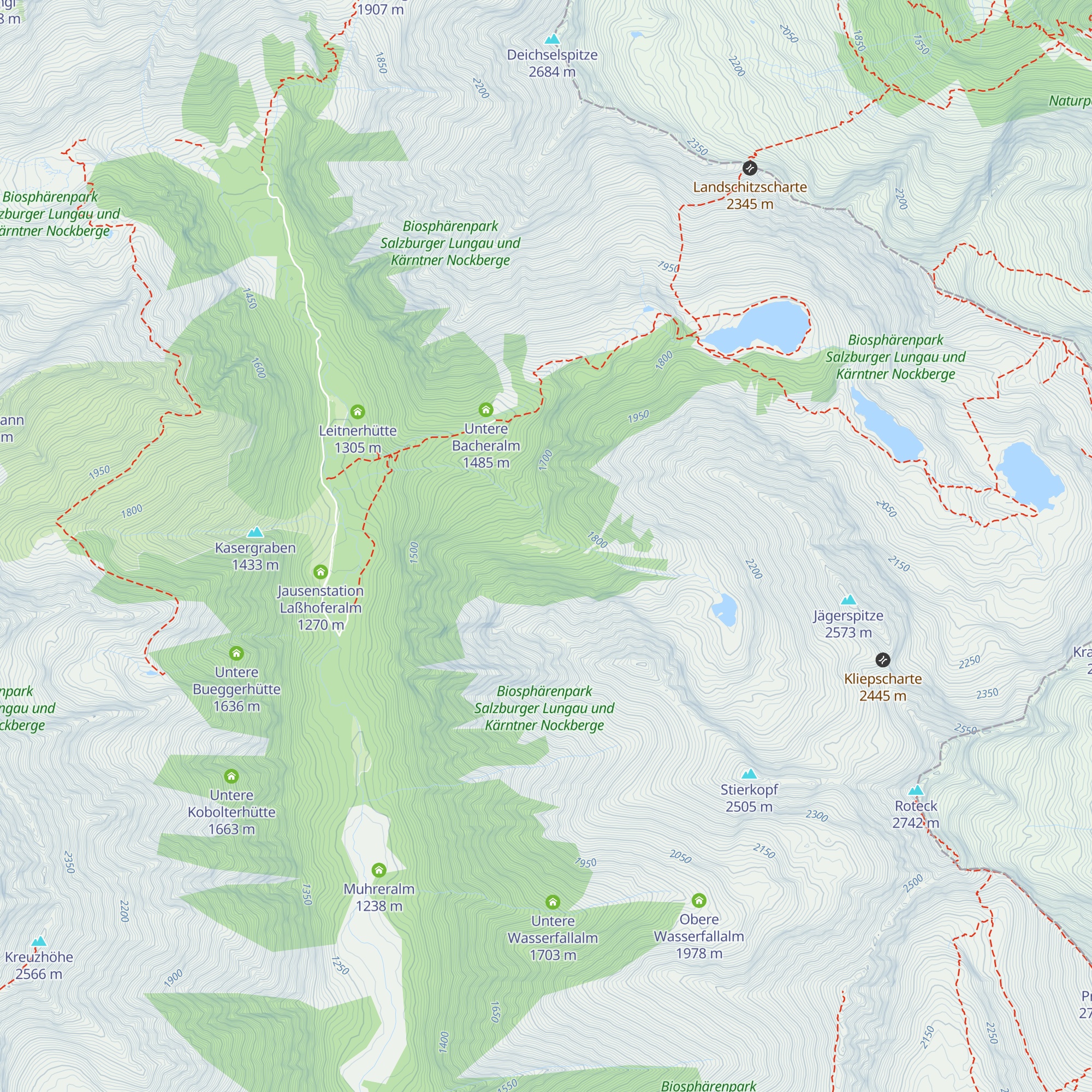 Lindlalm map
