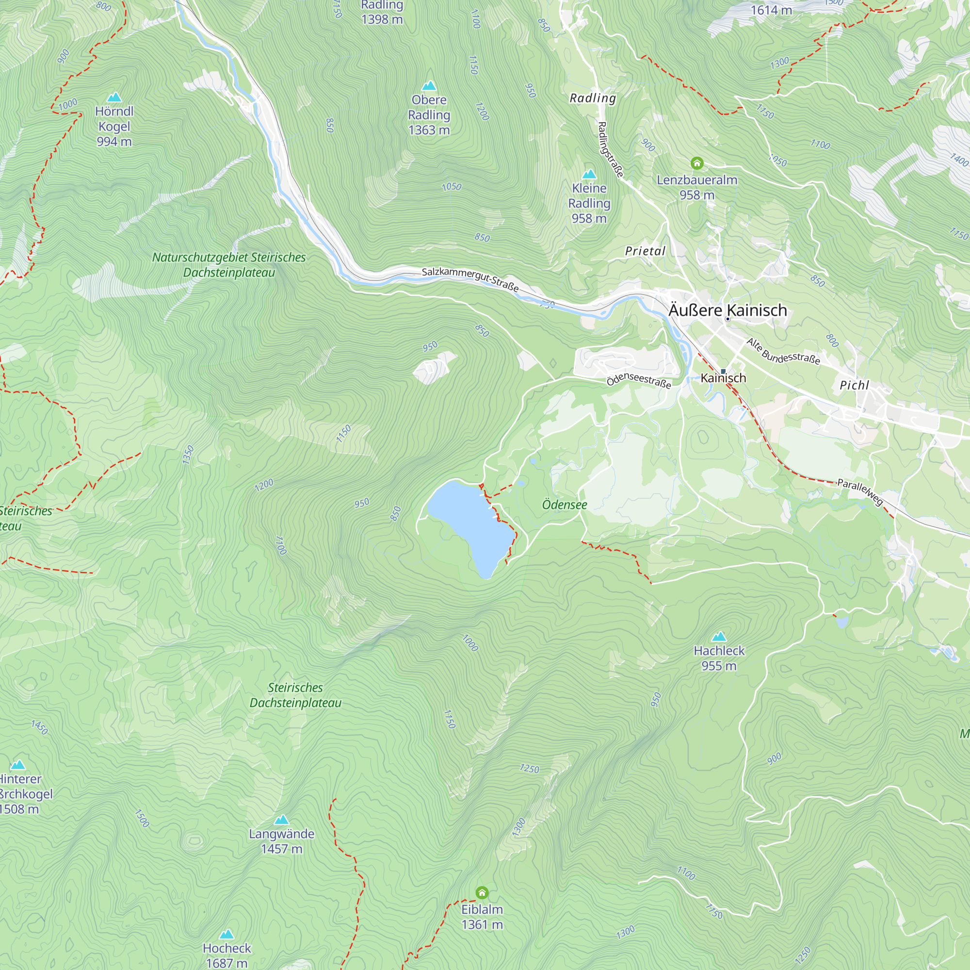 Kohlröserlhütte map