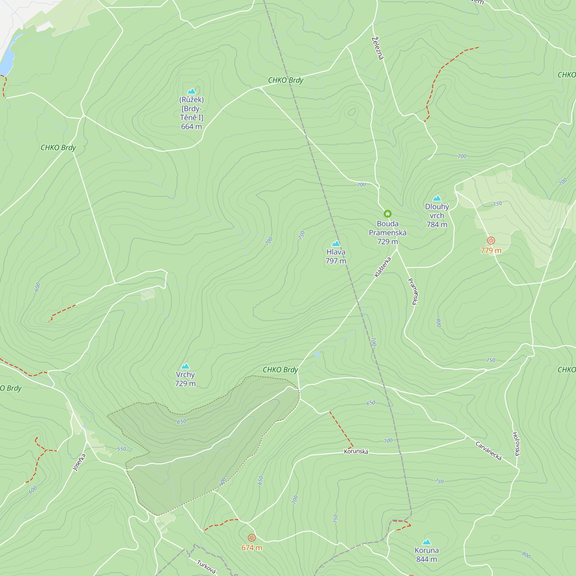 Bouda 01 - Aval map