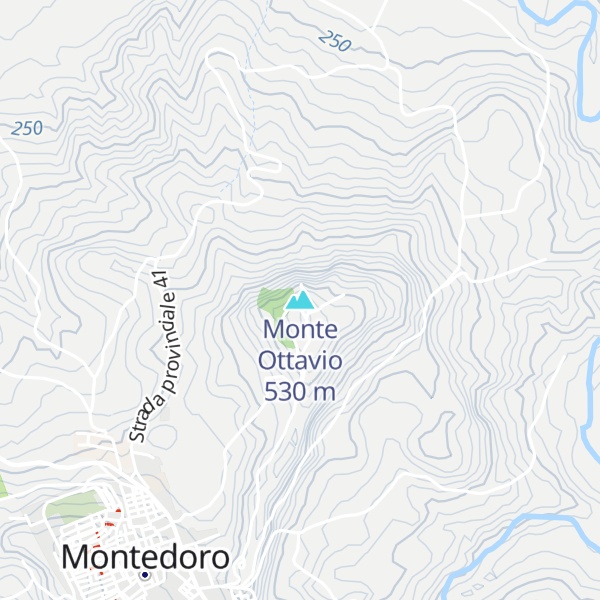 Map of Monte Ottavio