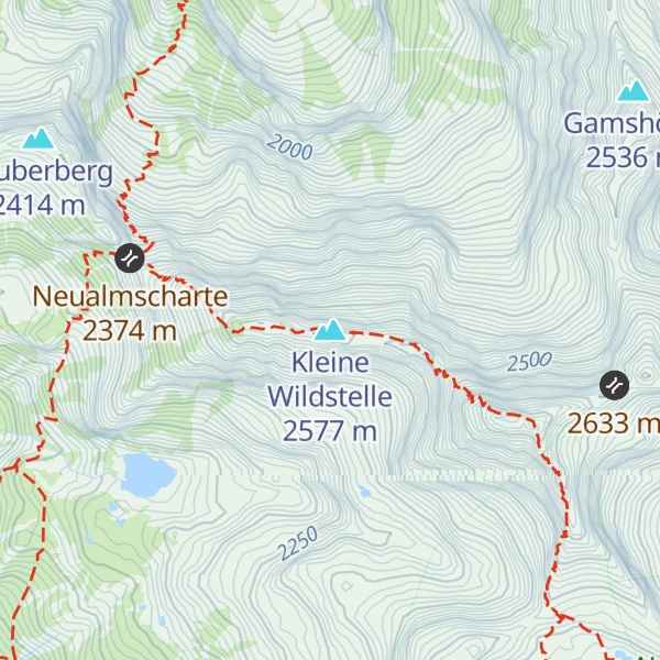 Map of Kleine Wildstelle