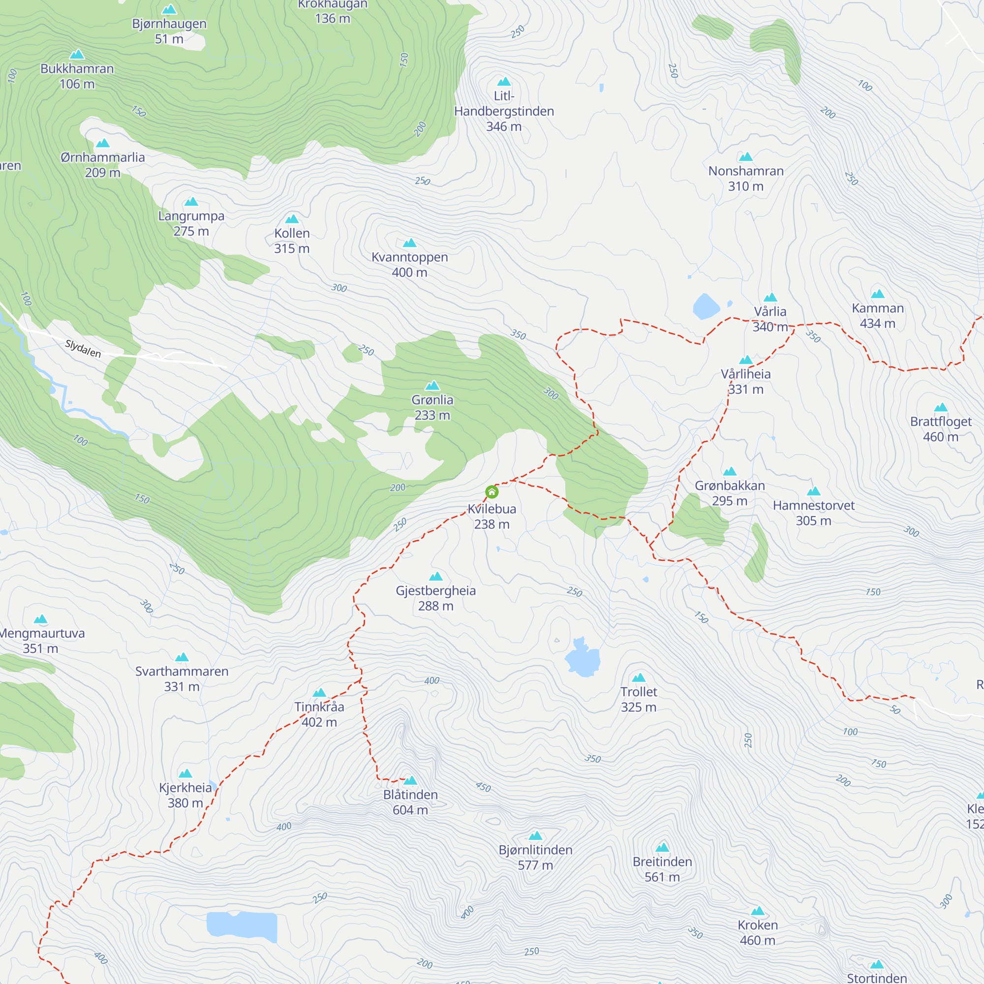 Kvilebua map