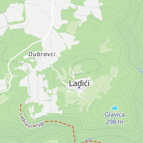 Map of Mrtvačnica
