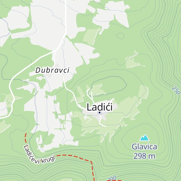 Map of Sv. Sikst