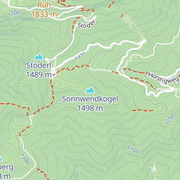 Map of Sonnwendkogel