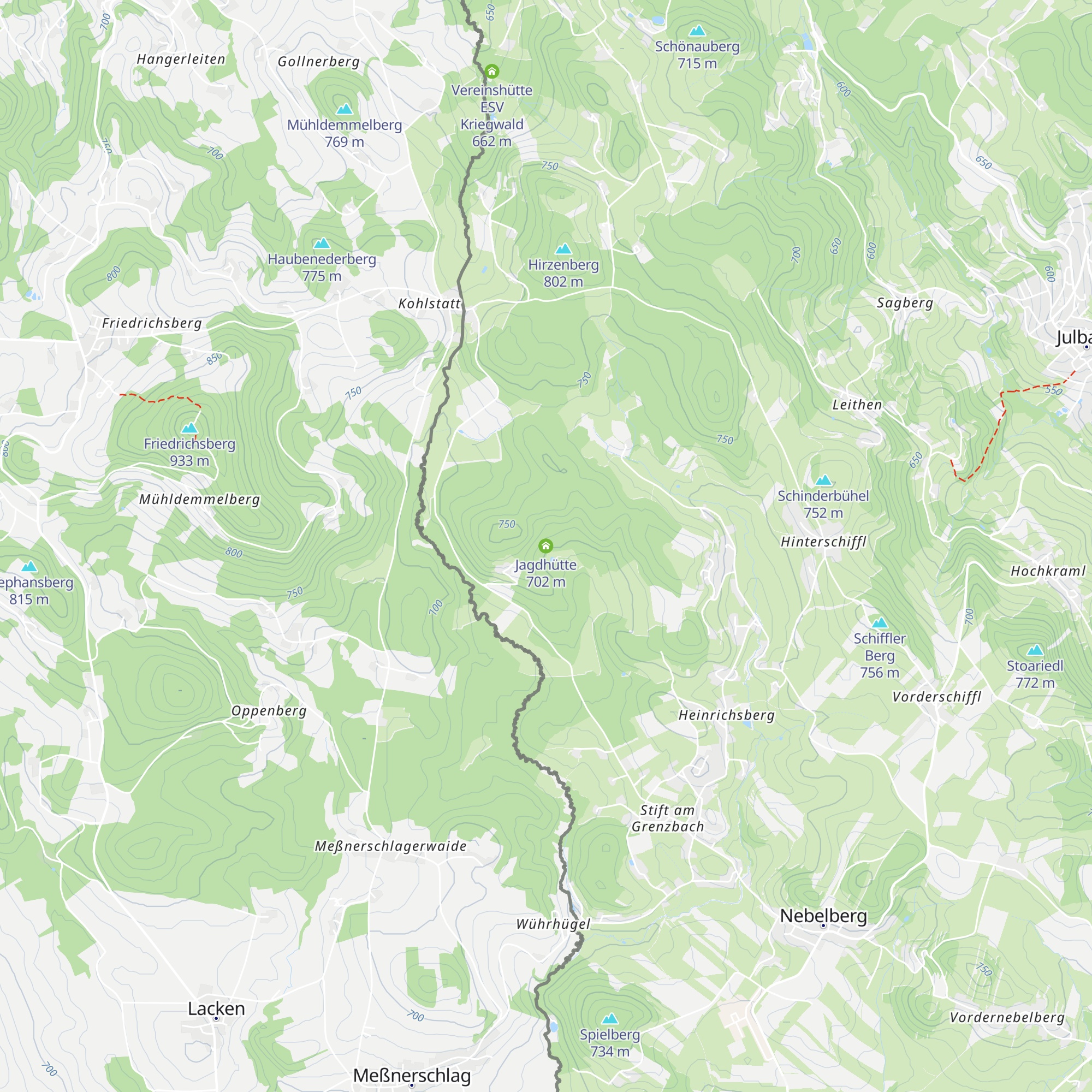 Jagdhütte map