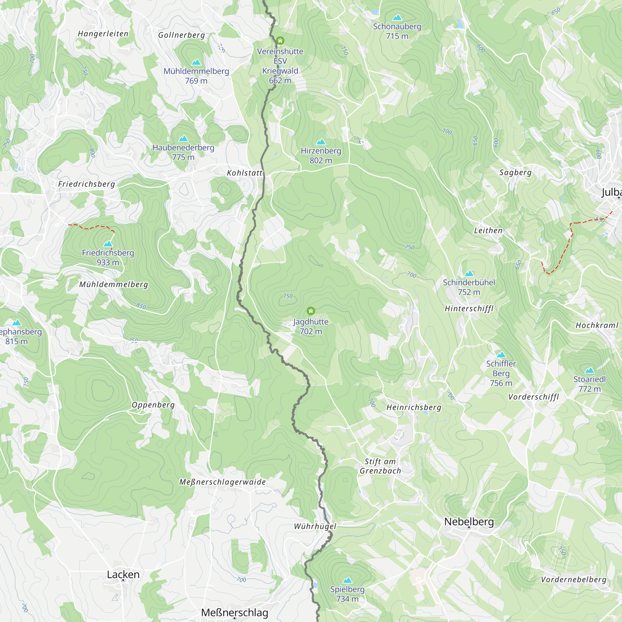 Jagdhütte map