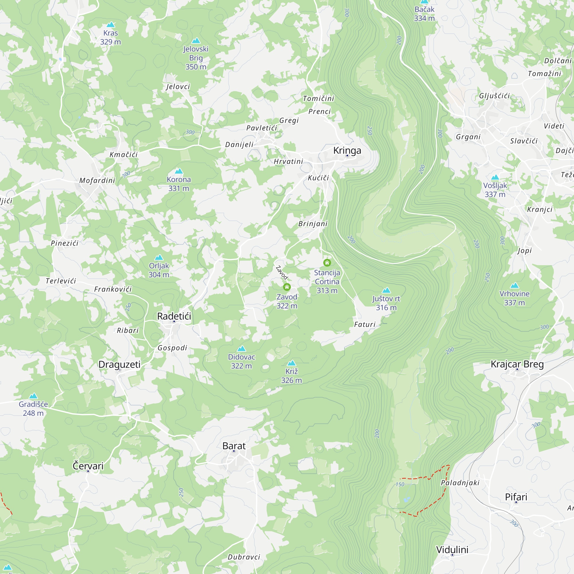 Zavod map