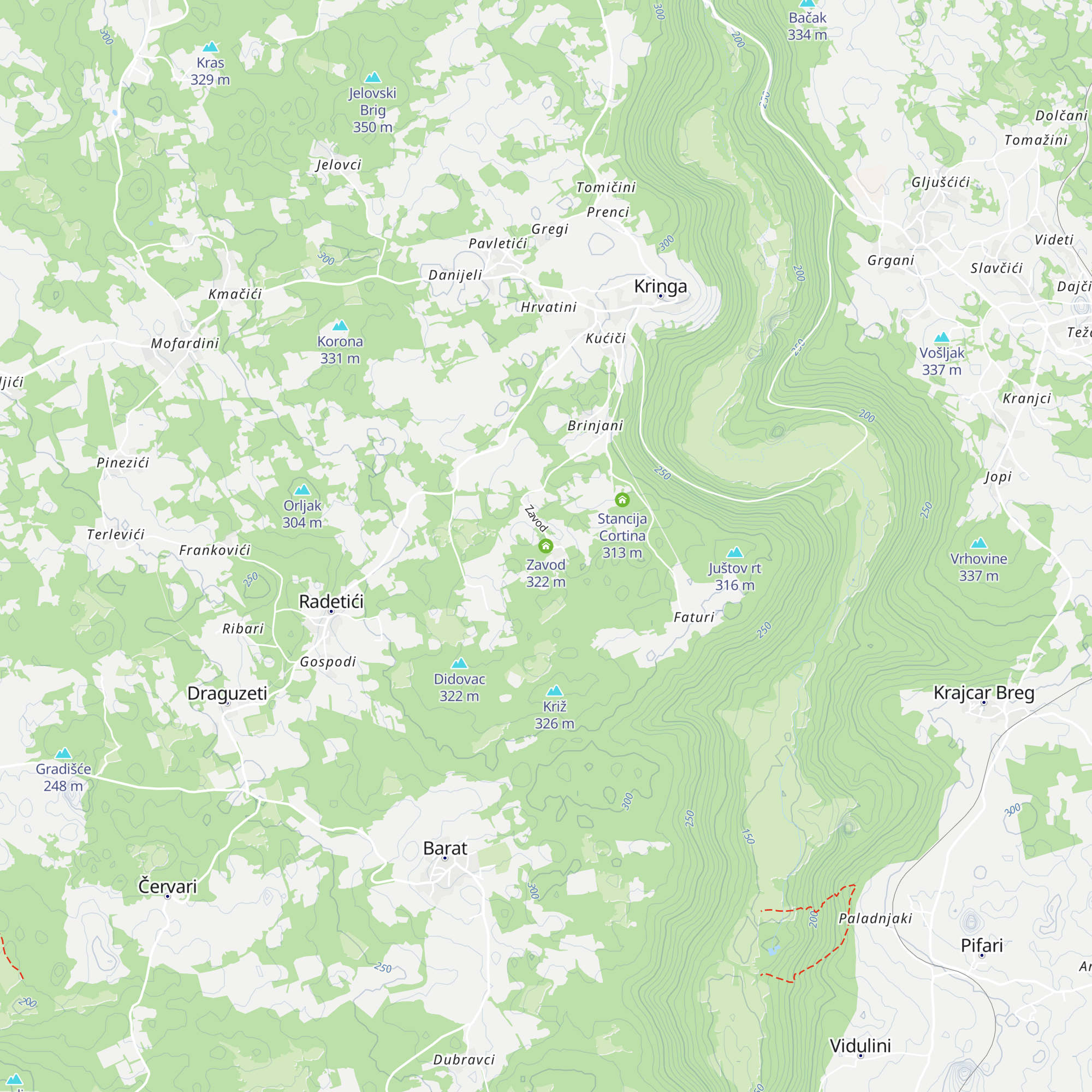Zavod map