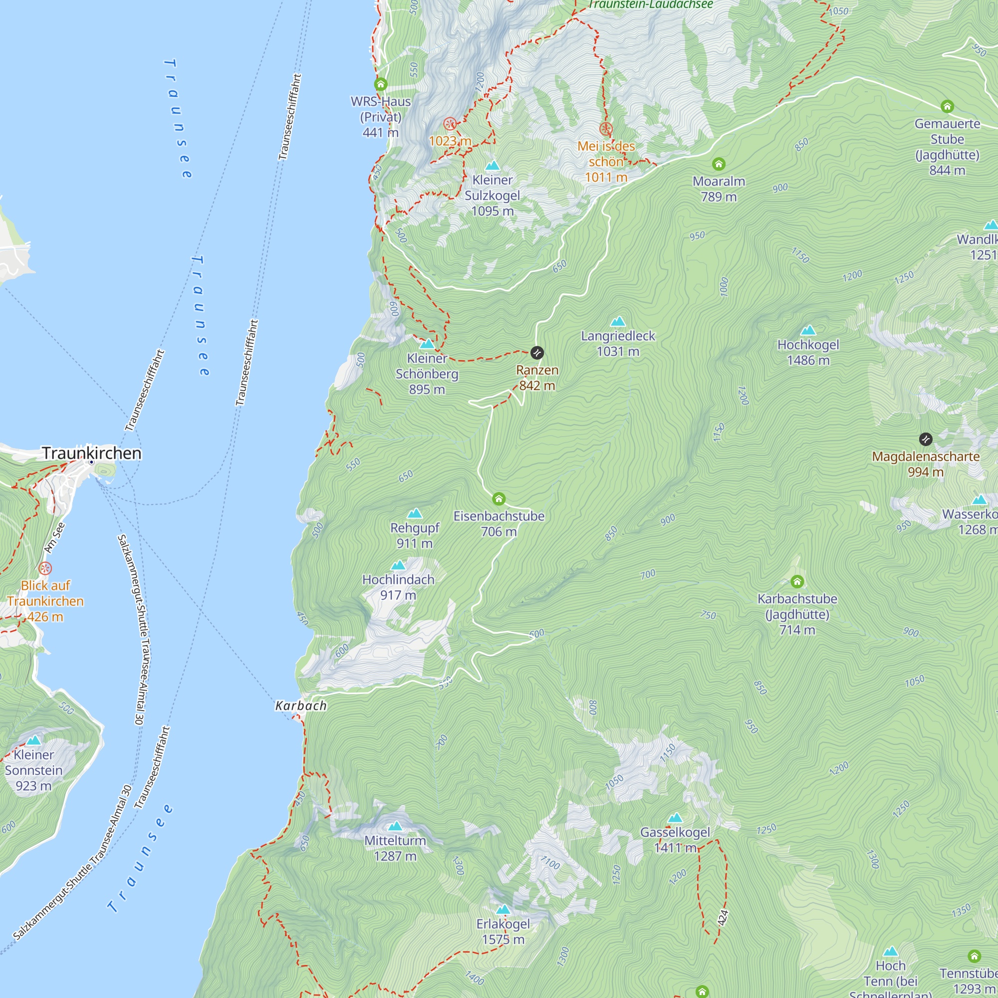 Eisenbachstube map