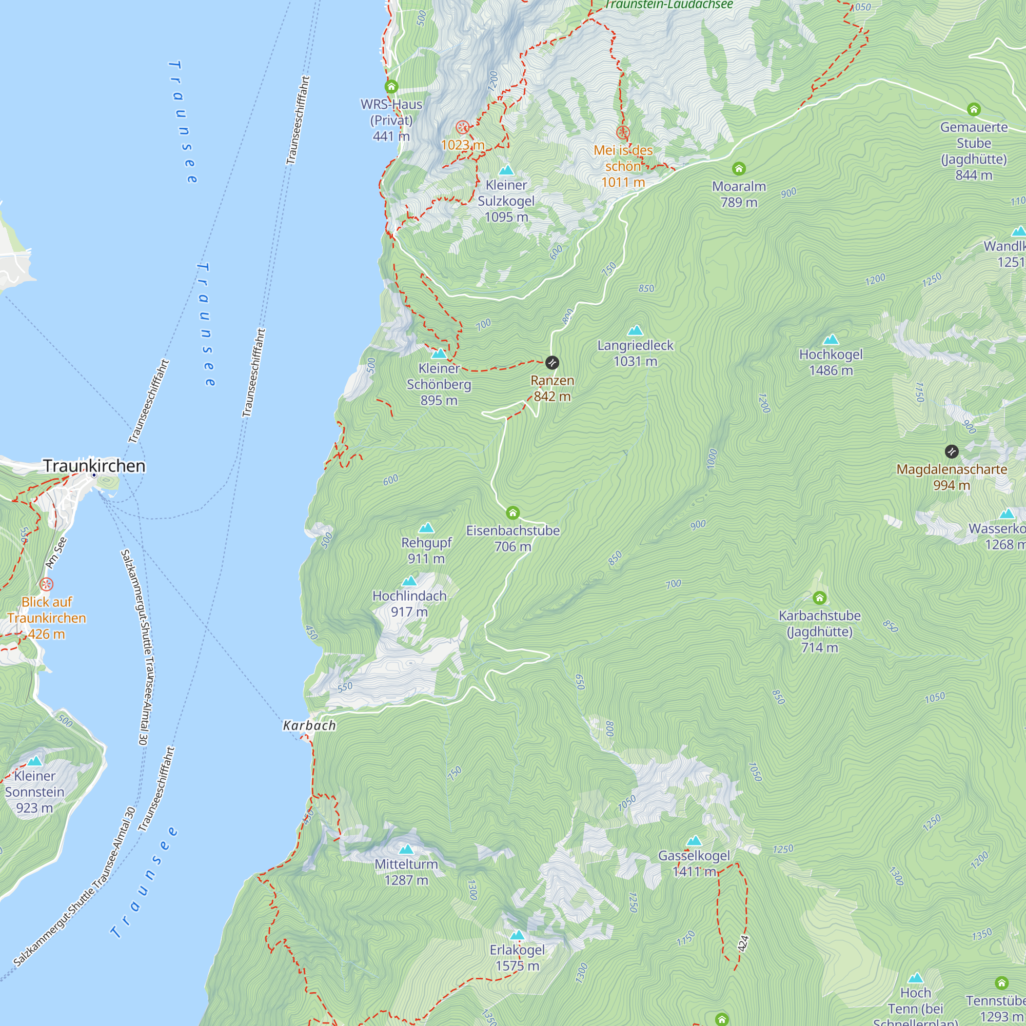 Eisenbachstube map