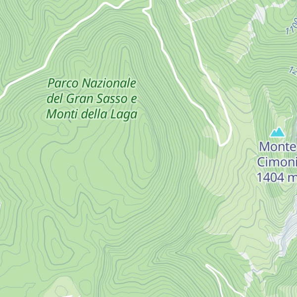 Map of Cima della Cioccola