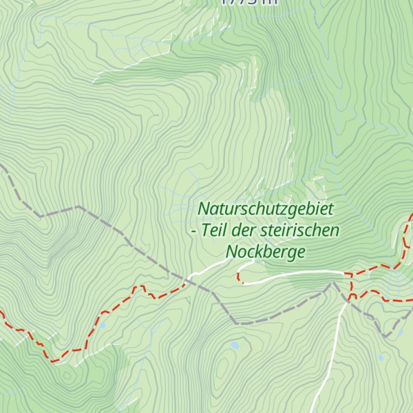 Map of Pregathütte