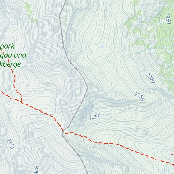 Map of Kaiserspitze