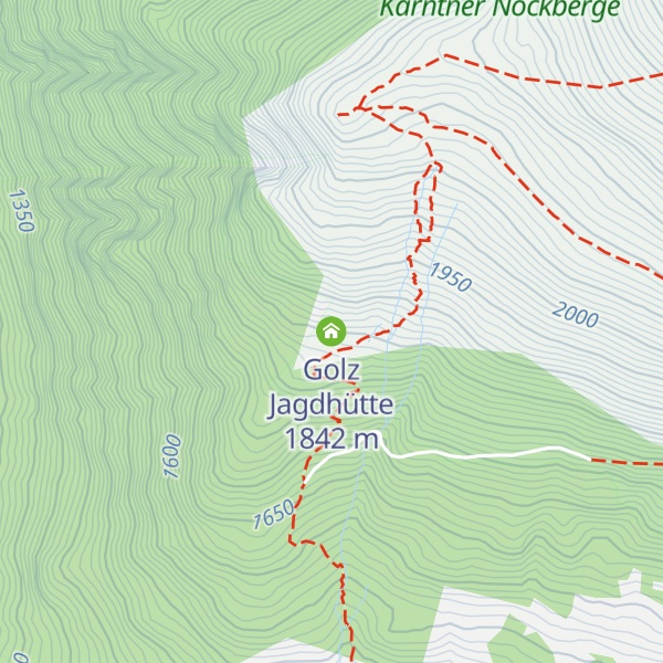 Map of Golz Jagdhütte