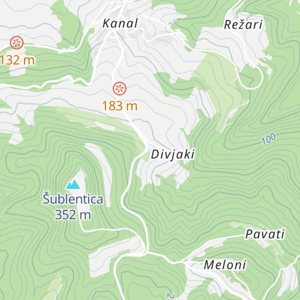 Map of Vidik