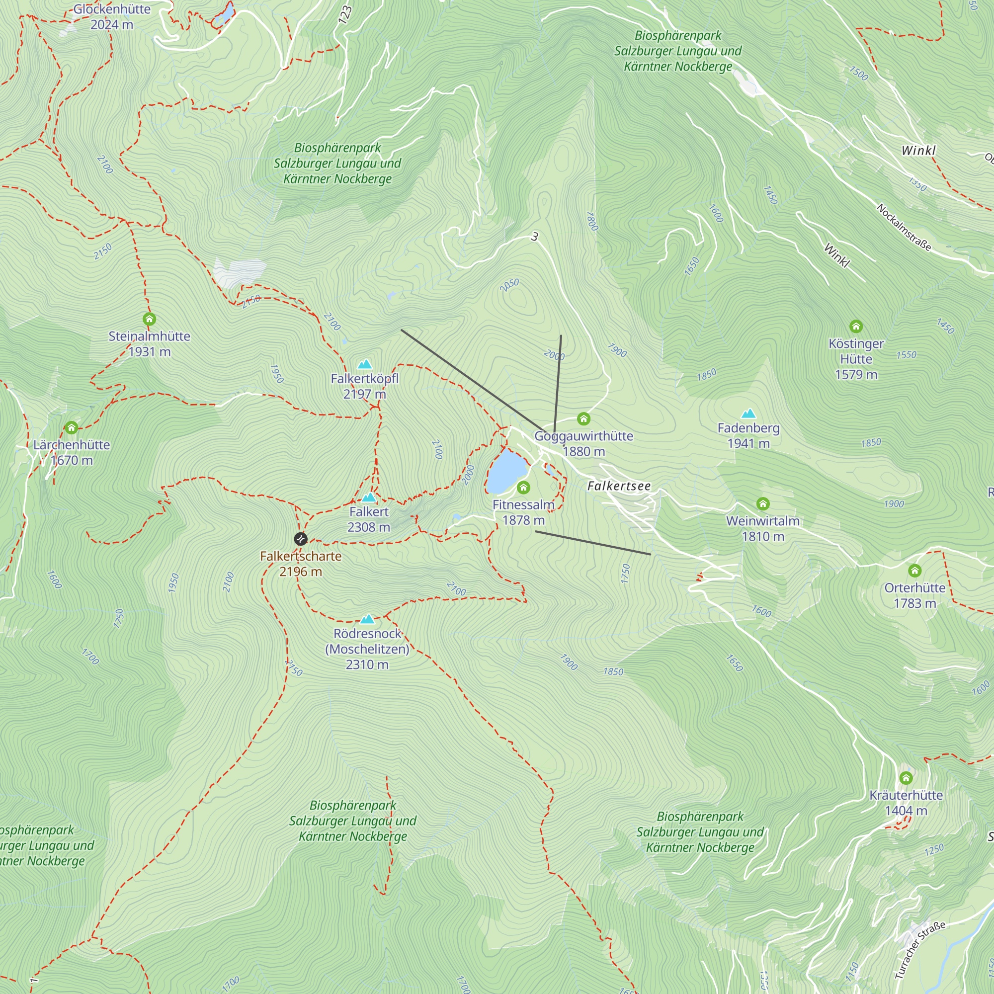 Leiterhütte map
