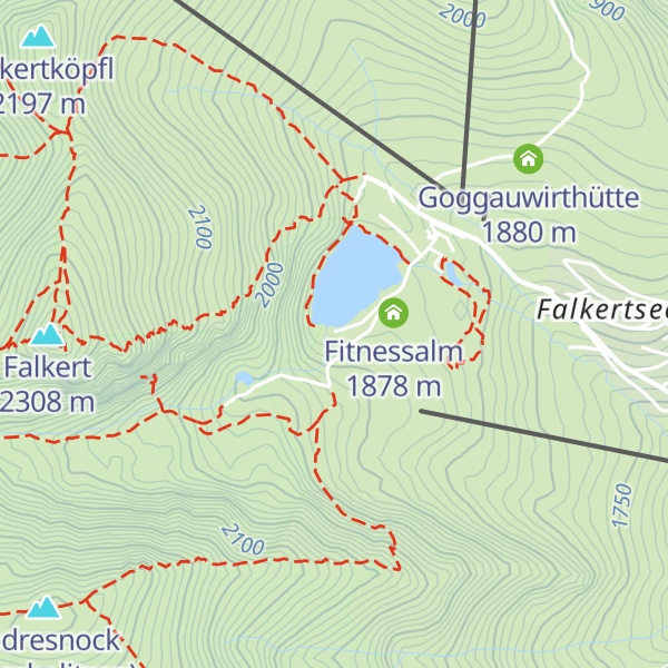 Map of Leiterhütte