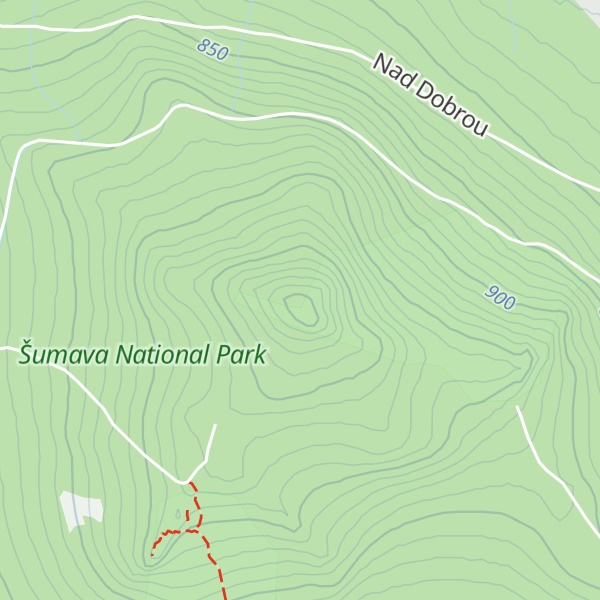 Map of Stožec