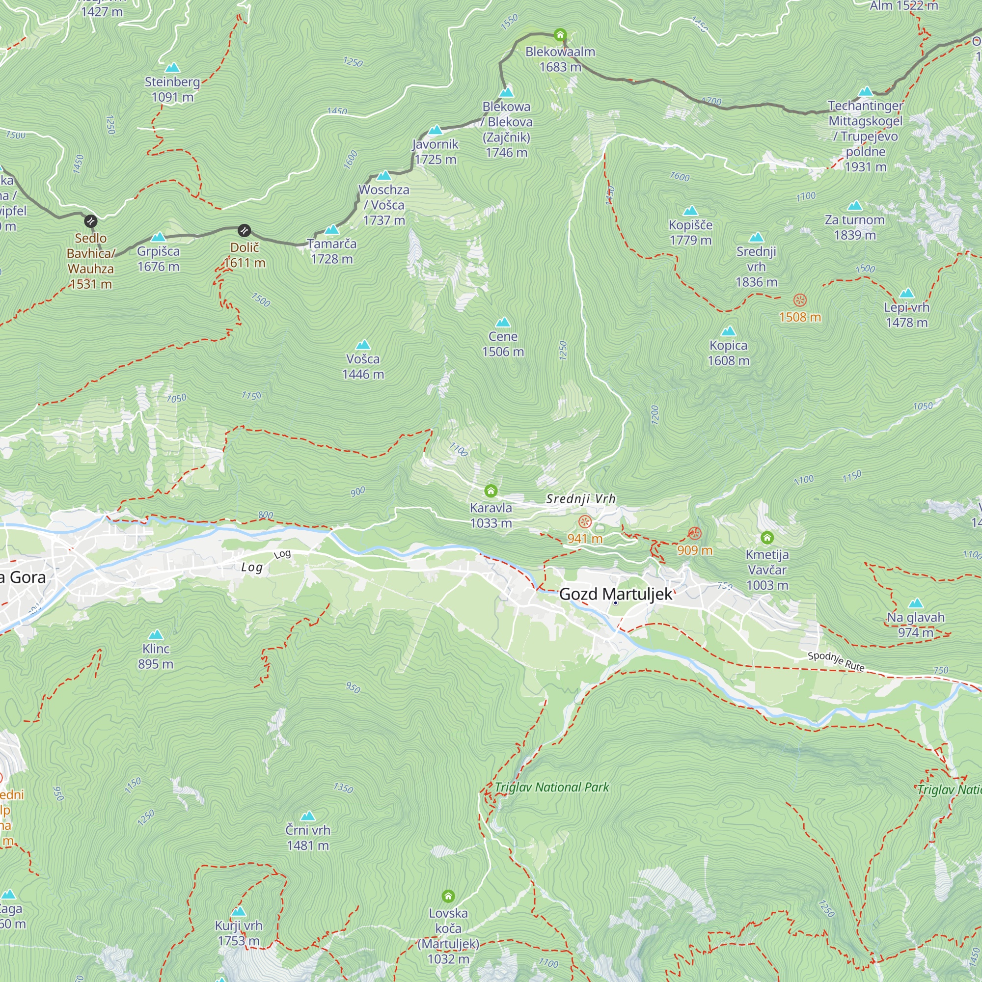 Karavla map