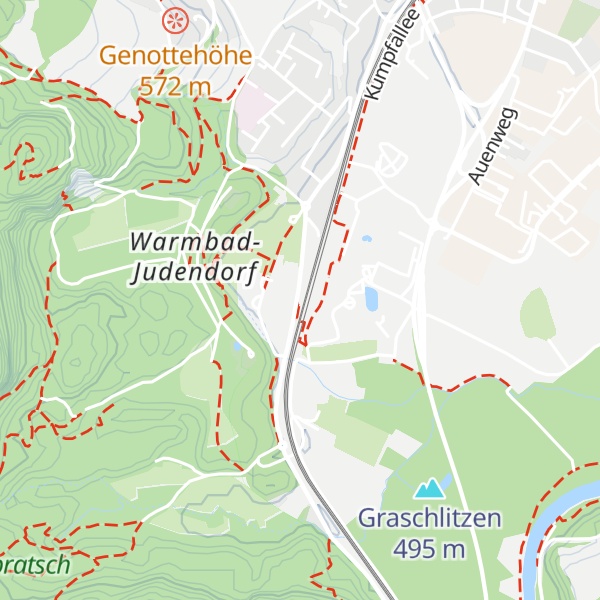 Map of Tourismusinformation Therme Warmbad