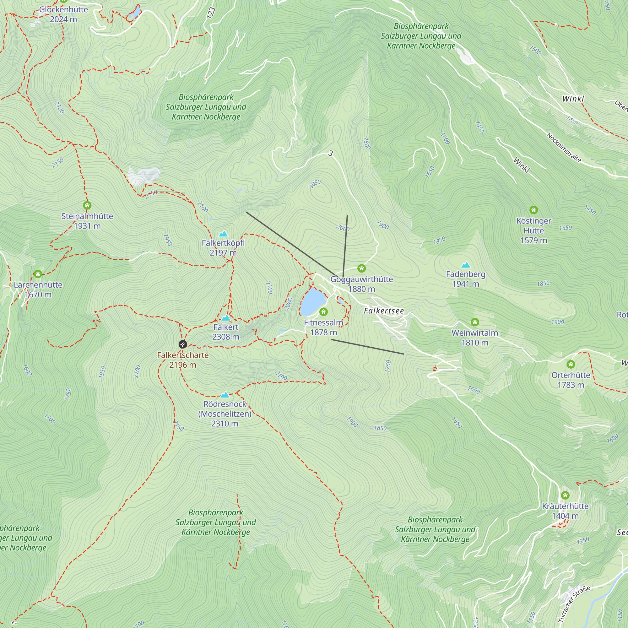 Halterhütte map