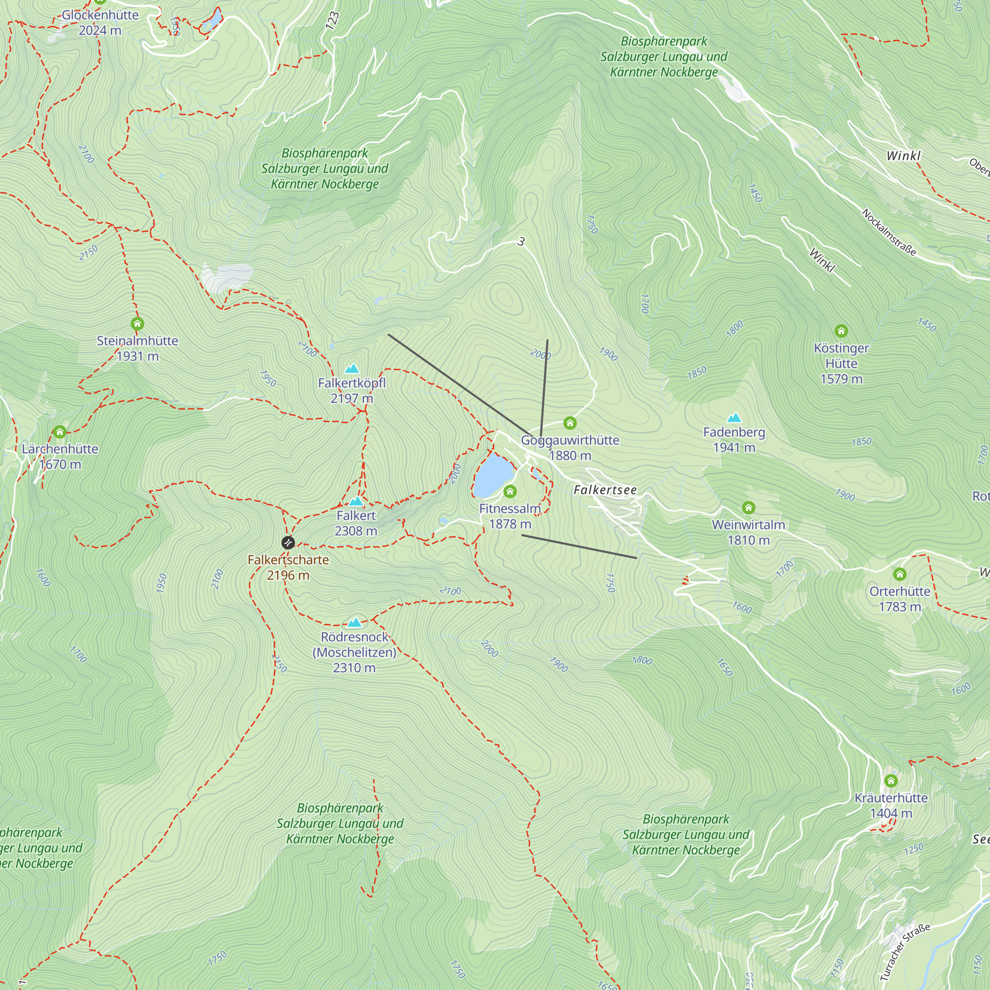 Halterhütte map