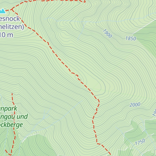 Map of Schwarzkofel