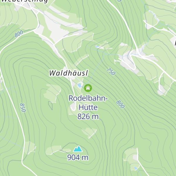 Map of Rodelbahn-Hütte
