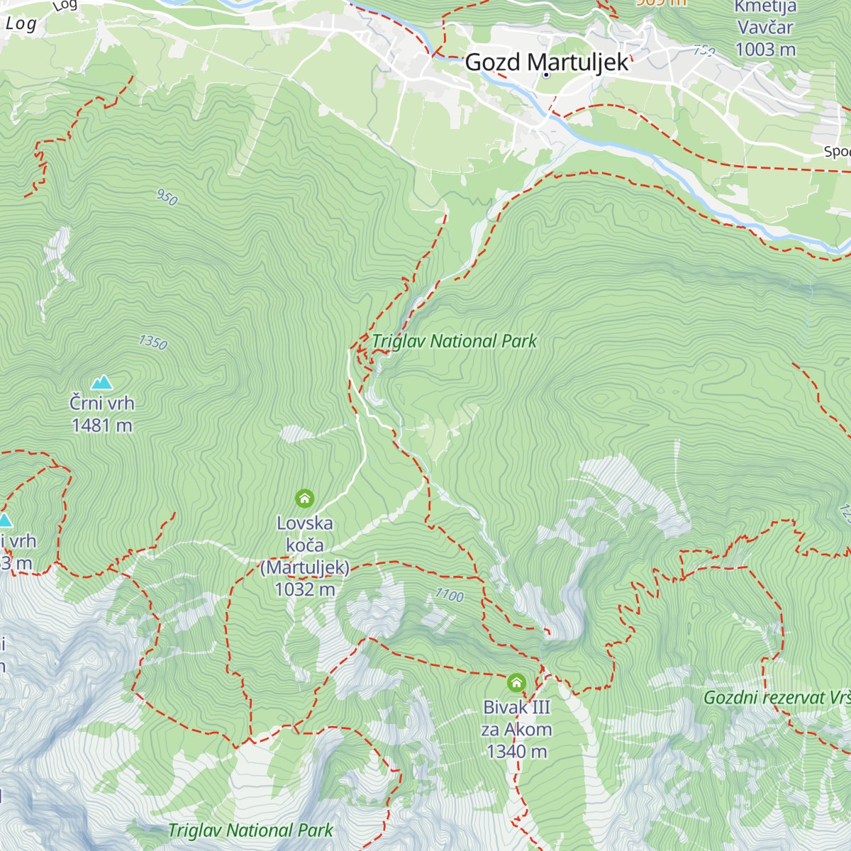 Brunarica pri Ingotu map