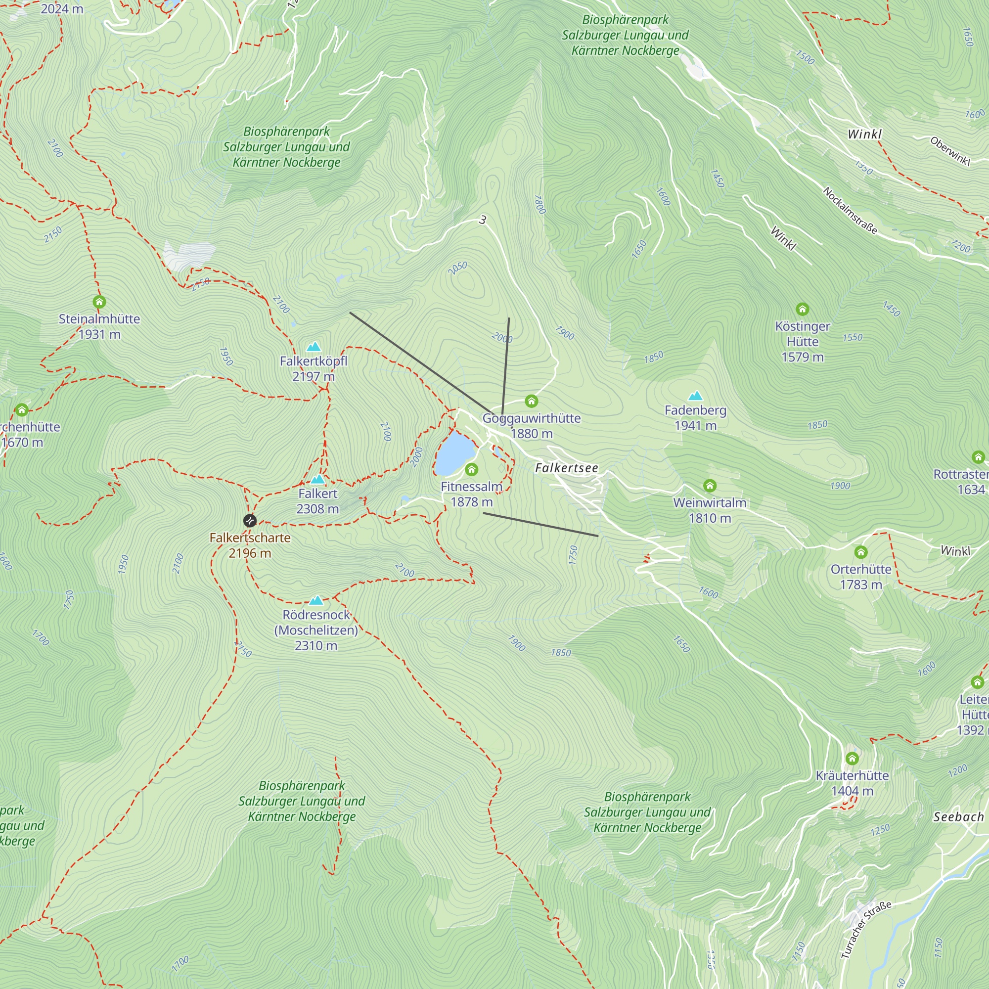 Zirbenhütte map