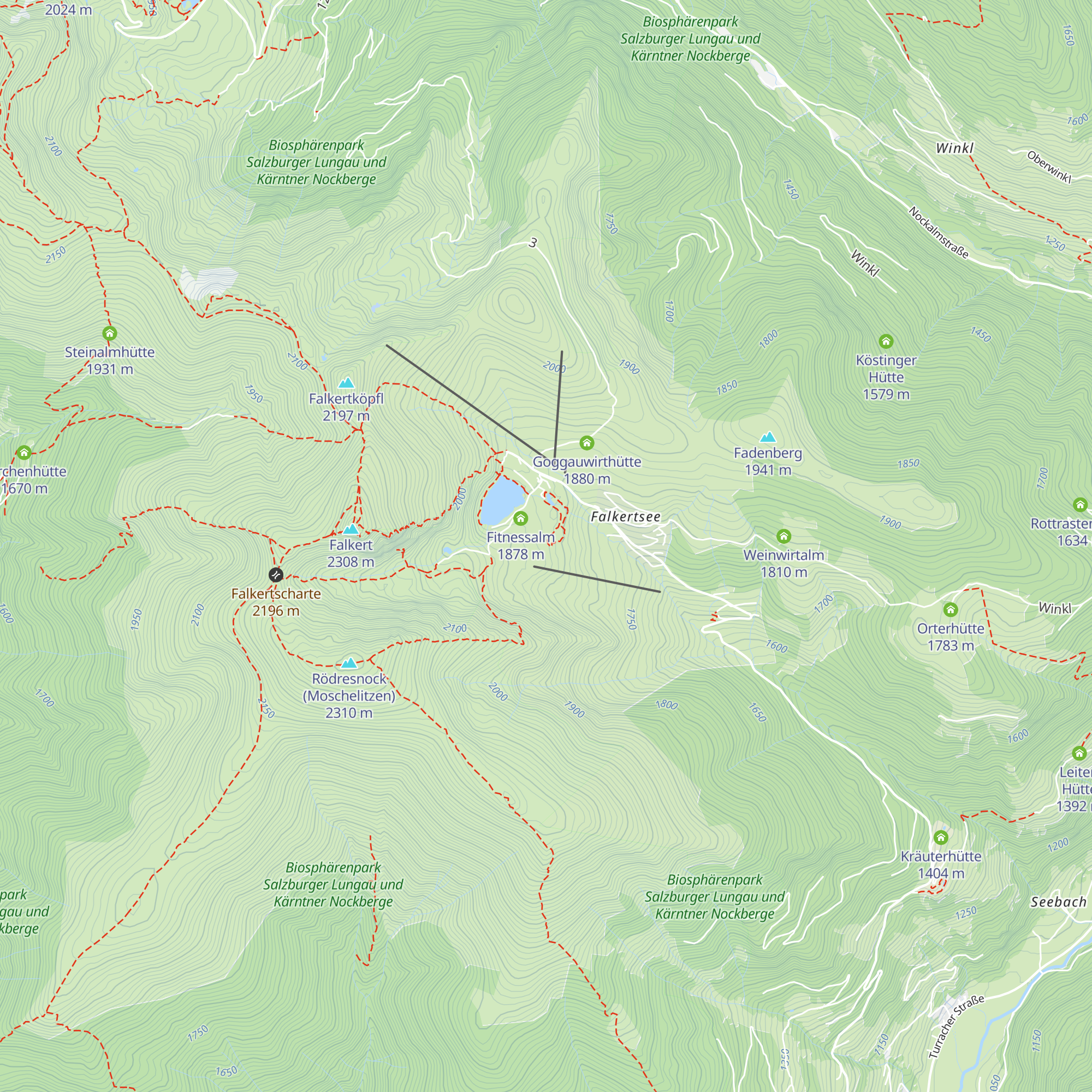 Zirbenhütte map
