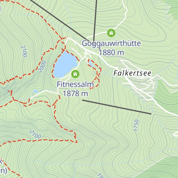 Map of Zirbenhütte