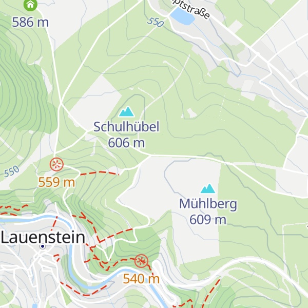 Map of Schutzhütte am Schulhübel