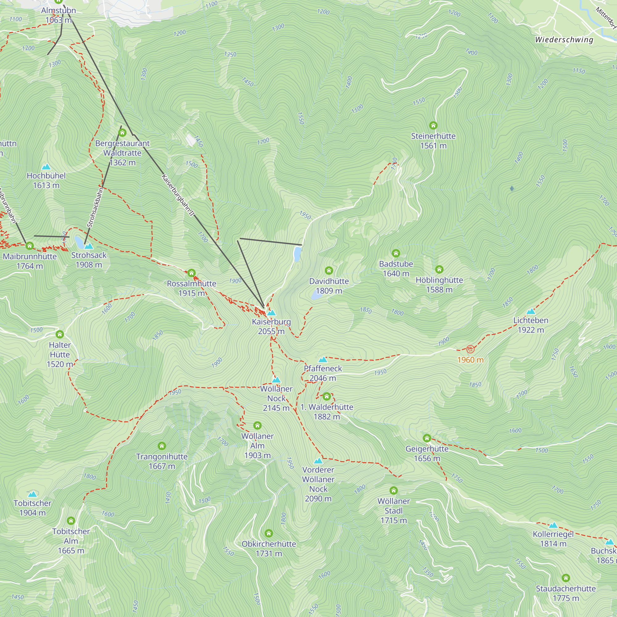 Stamferhütte map