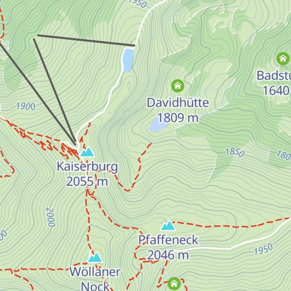 Map of Stamferhütte