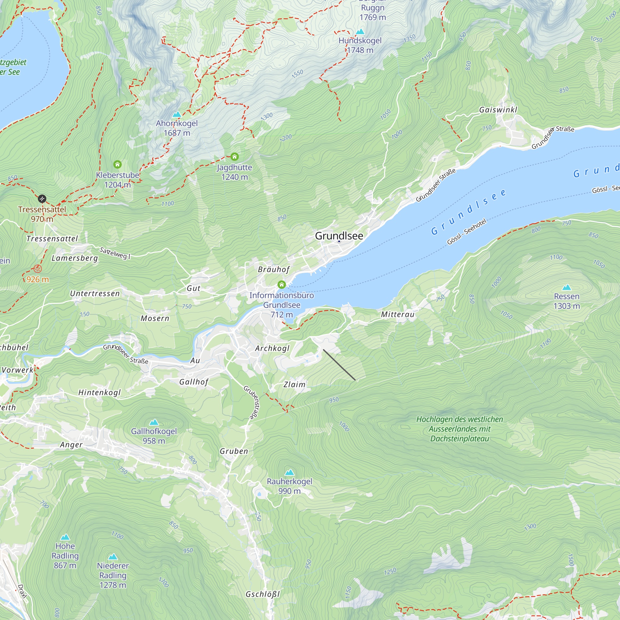 Villa Castiglioni map