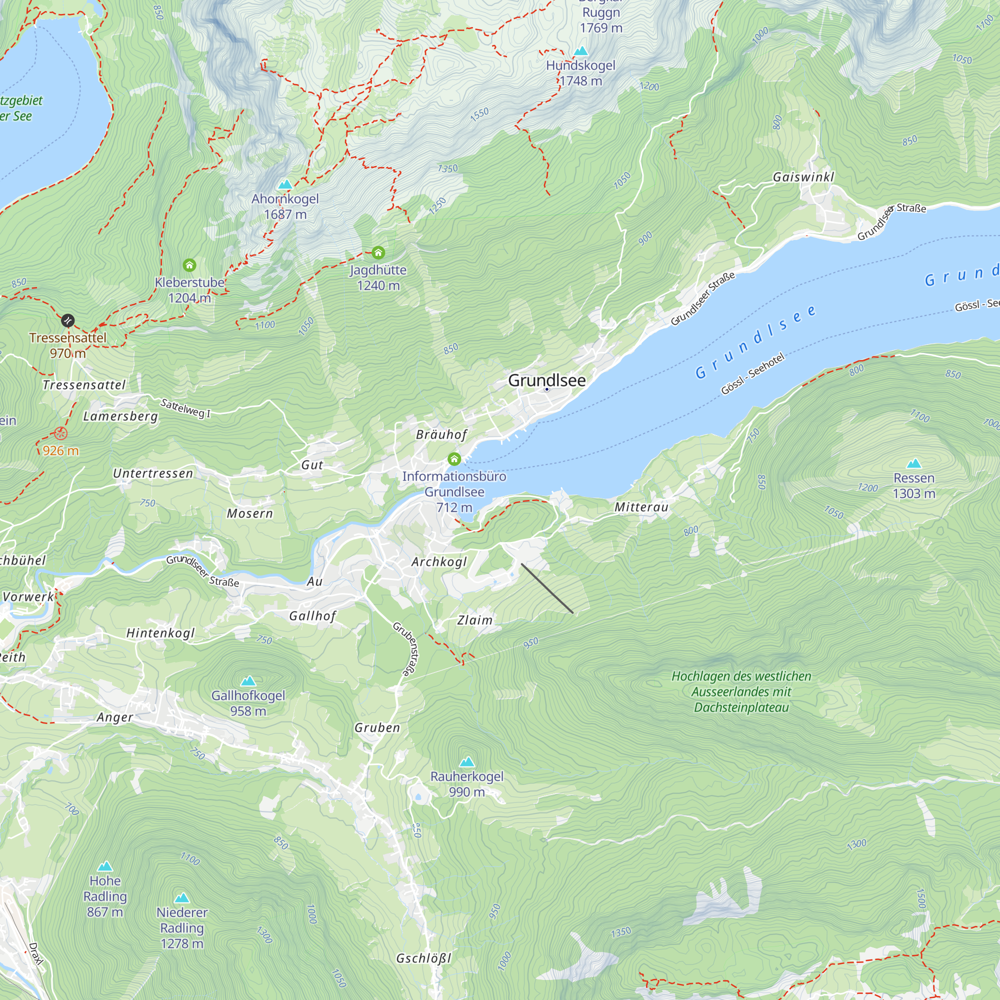 Villa Castiglioni map