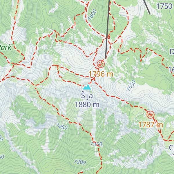 Map of Šija